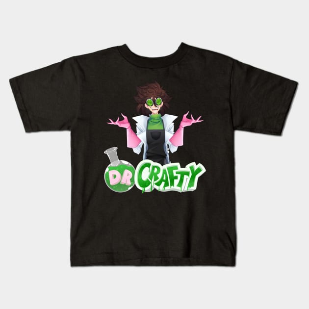 Dr Crafty Vtuber shirt - 3 Kids T-Shirt by DrCrafty